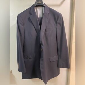 Men's Navy Brooks Brothers Explorer Suit 44r with 38/32 pants